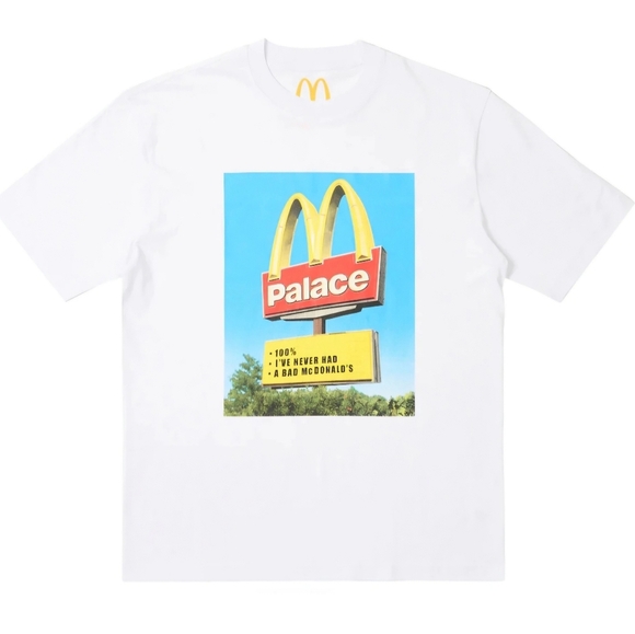 Palace x McDonald's Sign Shirt - Picture 1 of 2